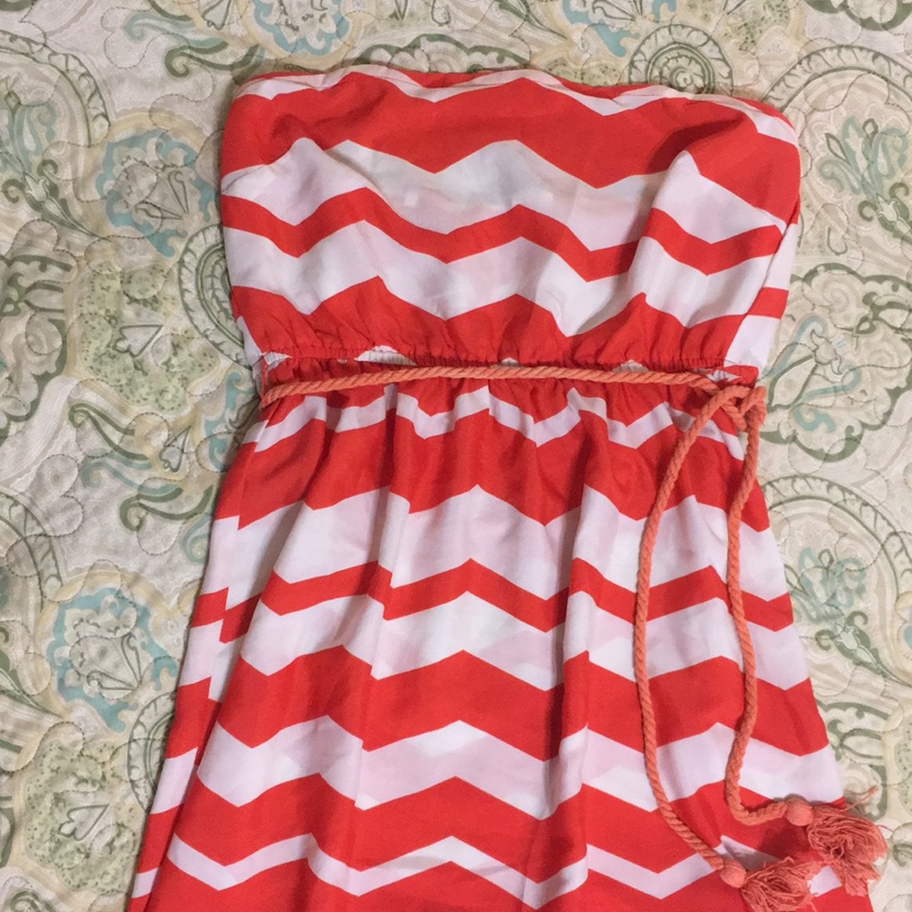 Chevron Pattern Dress